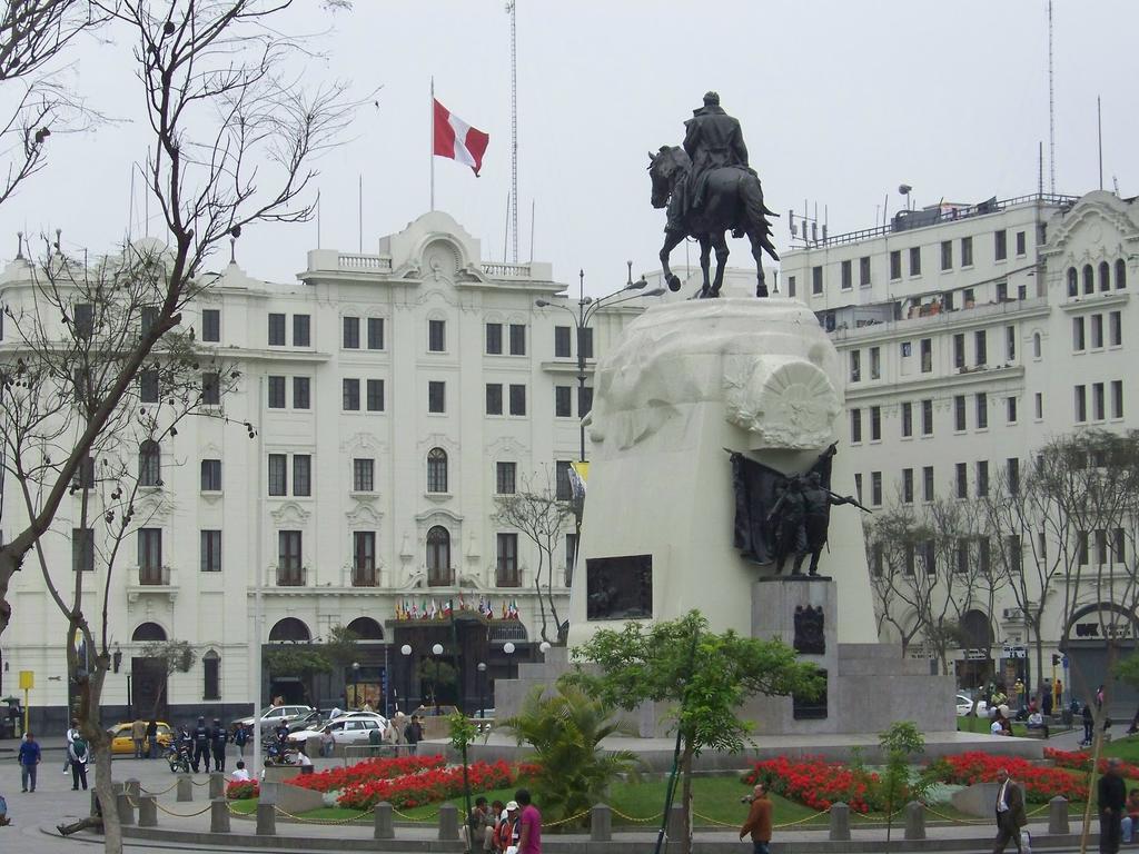 Edificio California En Centro Historico Lägenhet Lima Exteriör bild